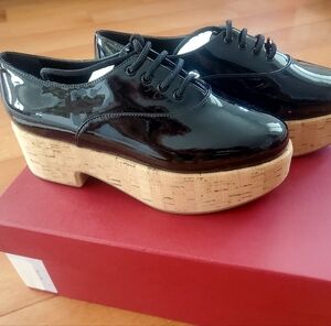 Salvatore Ferragamo Viviane Platform Oxford